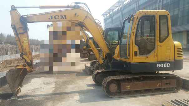 山东出售转让二手5600小时2012年山重建机JCM906D挖掘机