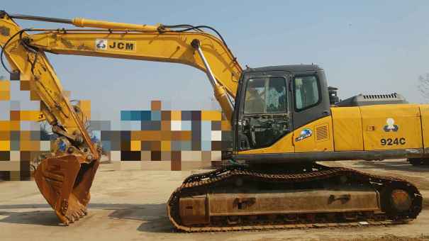 山东出售转让二手5100小时2011年山重建机JCM924D挖掘机