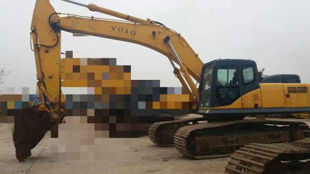 山东出售转让二手4200小时2012年山重建机JCM933D挖掘机