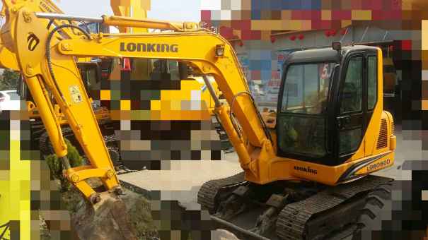广西出售转让二手8500小时2013年龙工LG6060D挖掘机