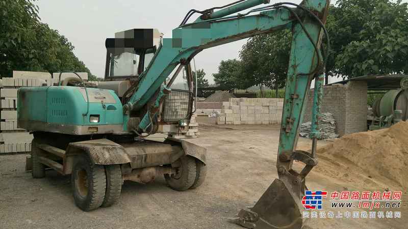 山西出售转让二手2800小时2009年福建劲工轮挖JG608C挖掘机