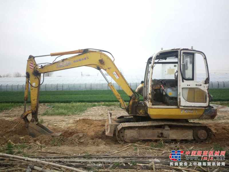 山东出售转让二手10000小时2007年福田雷沃FR60挖掘机