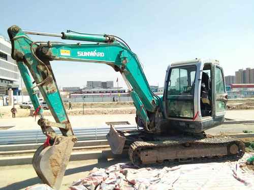 山西出售转让二手8000小时2009年山河智能SWE70N9挖掘机