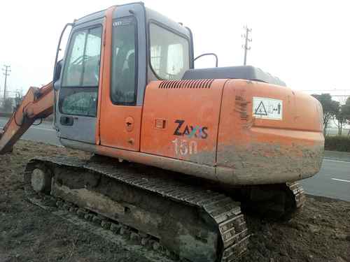 浙江出售转让二手12000小时2008年日立EX120挖掘机