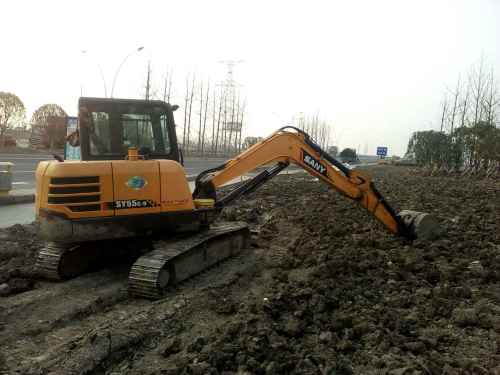 浙江出售转让二手2000小时2015年三一重工SY55C挖掘机