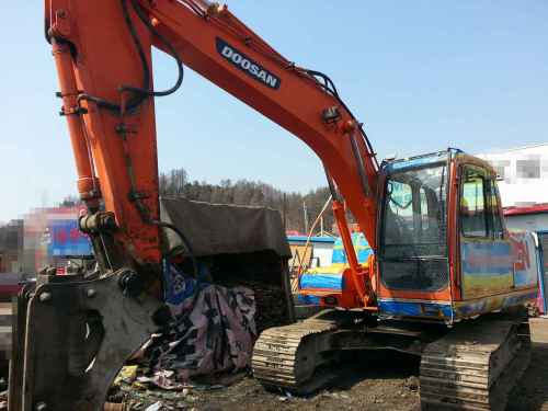 辽宁出售转让二手8600小时2008年斗山DH150LC挖掘机