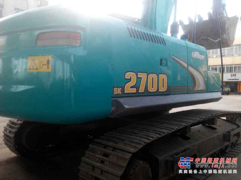 云南出售转让二手3800小时2013年神钢SK270D挖掘机