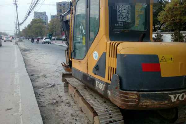 江西出售转让二手6000小时2010年沃尔沃EC55B挖掘机