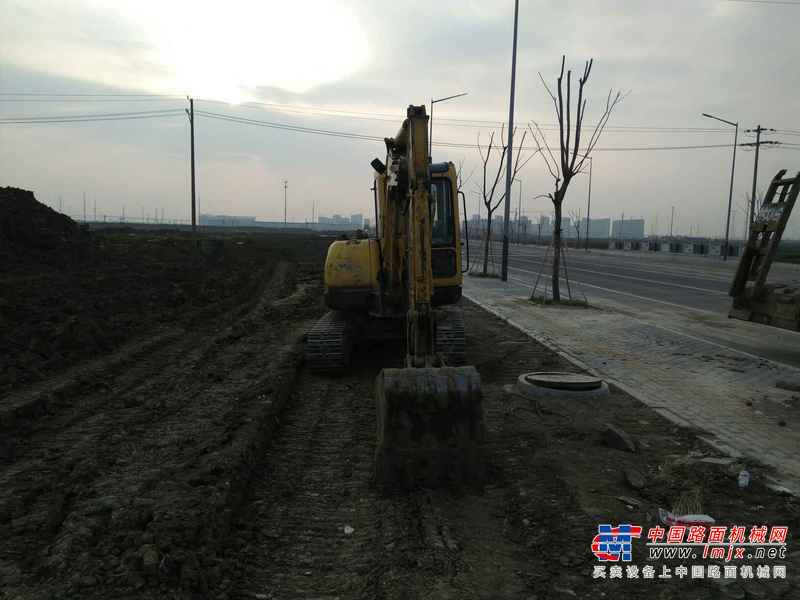 江苏出售转让二手7523小时2009年现代R55挖掘机