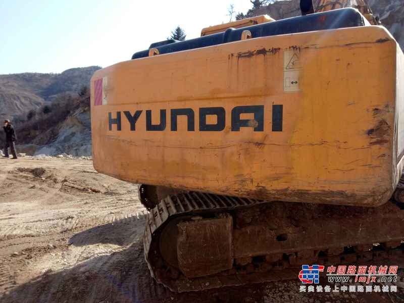 辽宁出售转让二手8000小时2008年现代R225LC挖掘机