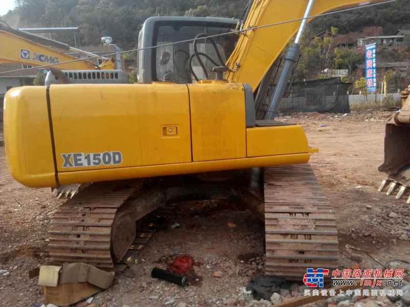 云南出售转让二手6800小时2011年徐工XE150D挖掘机