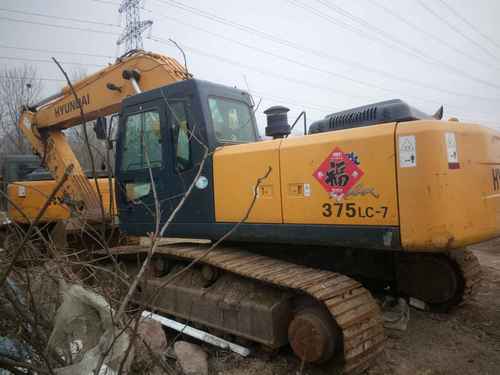 山东出售转让二手7500小时2010年现代R305LC挖掘机