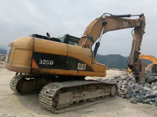 贵州出售转让二手8360小时2010年卡特彼勒320D挖掘机