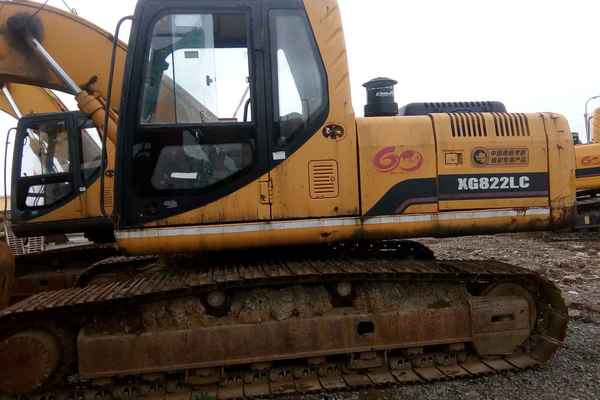 贵州出售转让二手6809小时2011年厦工XG822LC挖掘机