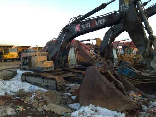 内蒙古出售转让二手9000小时2010年沃尔沃EC360BLCPrime挖掘机
