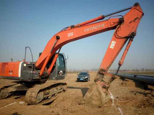 山东出售转让二手7000小时2010年日立ZX200挖掘机