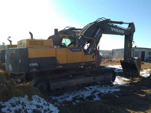 内蒙古出售转让二手2400小时2012年沃尔沃EC380DL挖掘机