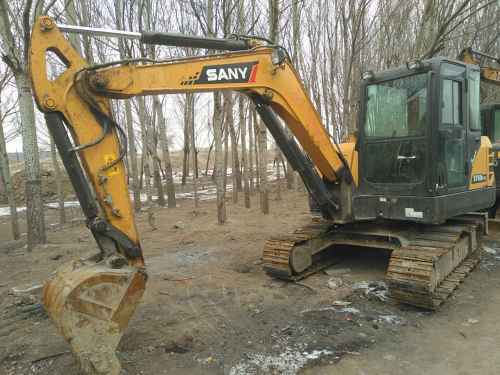辽宁出售转让二手1200小时2015年三一重工SY60C挖掘机