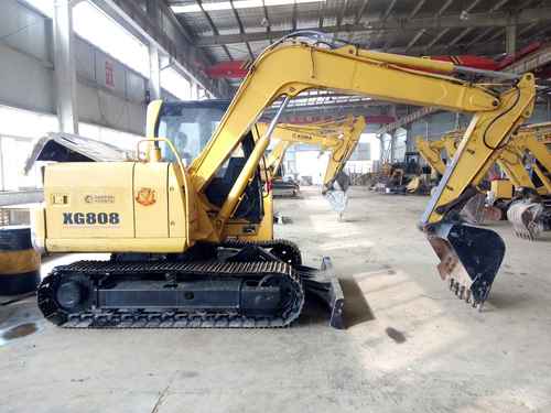安徽出售转让二手7900小时2011年厦工XG808挖掘机