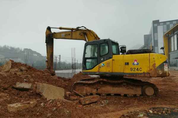 湖南出售转让二手12000小时2008年山重建机JCM921C挖掘机