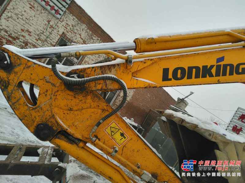辽宁出售转让二手5500小时2013年龙工LG6065挖掘机