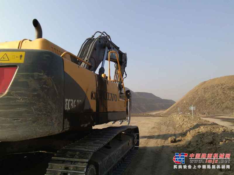内蒙古出售转让二手16000小时2011年沃尔沃EC360BLC挖掘机