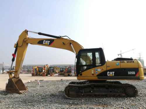 湖南出售转让二手8000小时2010年卡特彼勒320D挖掘机