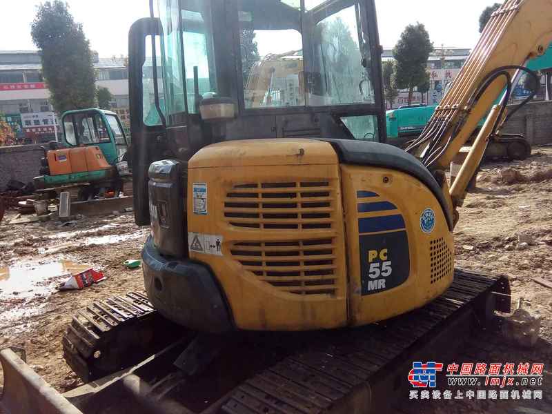 贵州出售转让二手8908小时2008年小松PC55MR挖掘机