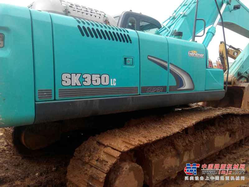云南出售转让二手4800小时2011年神钢SK350LC挖掘机