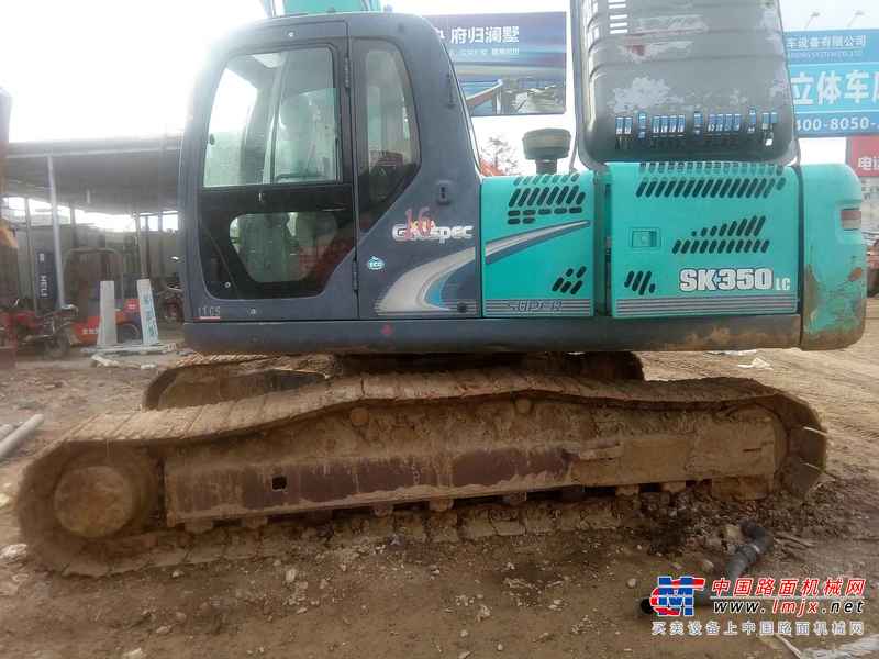 贵州出售转让二手8909小时2009年神钢SK350LC挖掘机