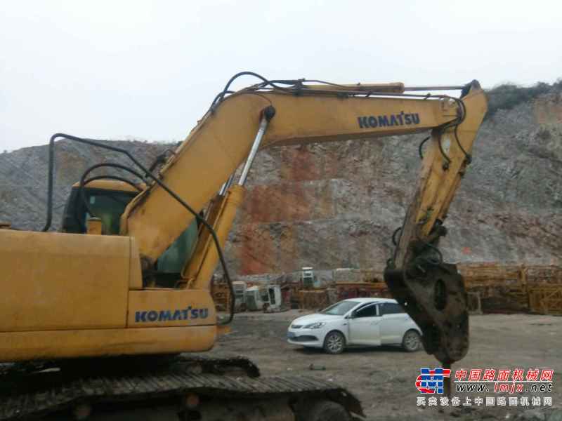 贵州出售转让二手9100小时2008年小松PC220挖掘机