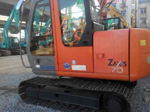 云南出售转让二手3500小时2014年日立ZX70挖掘机