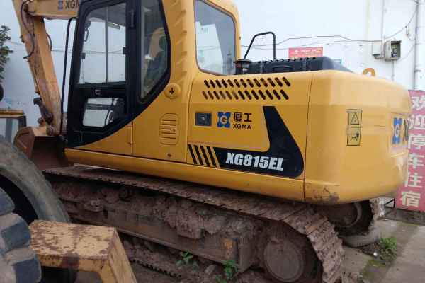 云南出售转让二手1300小时2011年厦工XG815LC挖掘机