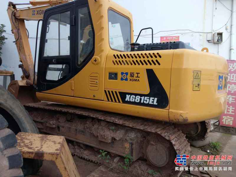 云南出售转让二手1300小时2011年厦工XG815LC挖掘机