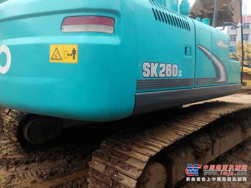 云南出售转让二手3500小时2012年神钢SK260挖掘机
