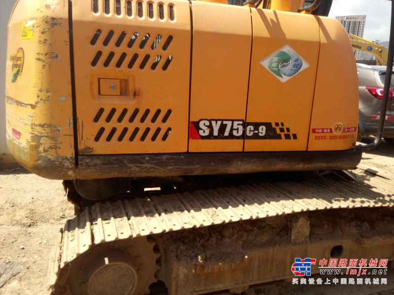 云南出售转让二手1500小时2015年三一重工SY75C挖掘机