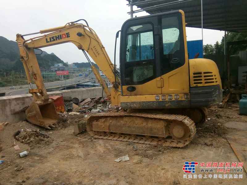 贵州出售转让二手800小时2014年力士德SC60挖掘机