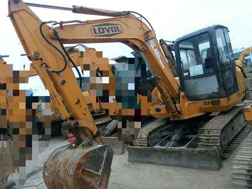 贵州出售转让二手9384小时2010年福田雷沃FR65挖掘机