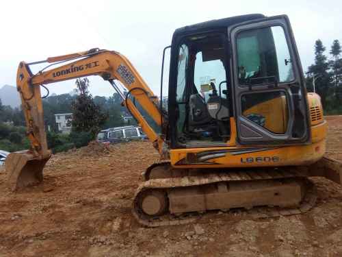 贵州出售转让二手5800小时2012年龙工LG6065挖掘机