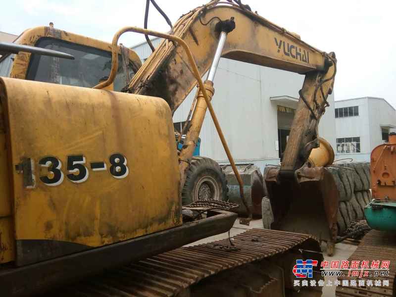 贵州出售转让二手8990小时2009年玉柴YC135挖掘机