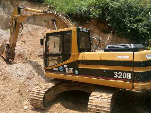 贵州出售转让二手18000小时2003年卡特彼勒320B挖掘机