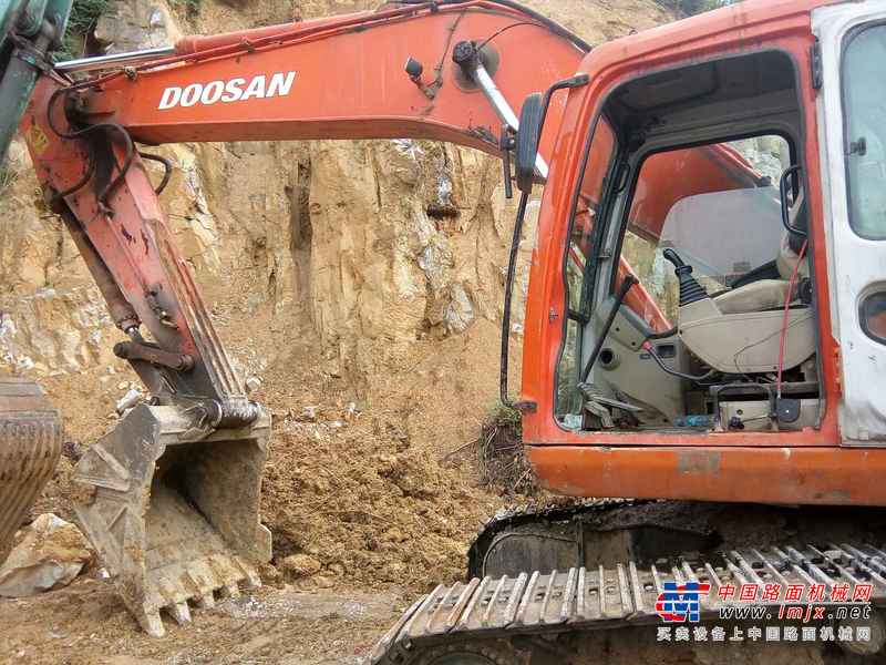 贵州出售转让二手9867小时2008年大宇DH220LC挖掘机