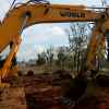 贵州出售转让二手7600小时2012年沃得重工W2139挖掘机