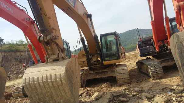 湖北出售转让二手5531小时2012年卡特彼勒336D挖掘机