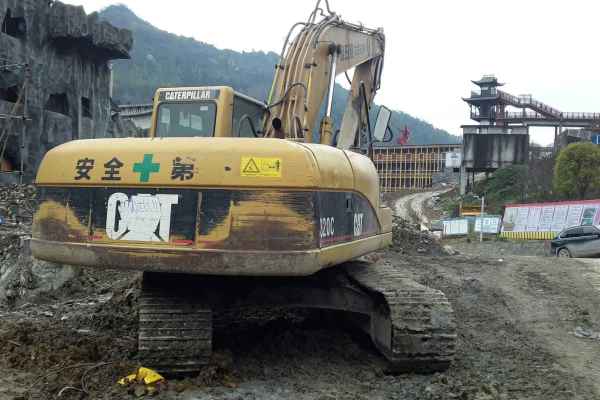 重庆出售转让二手9000小时2008年卡特彼勒320C挖掘机