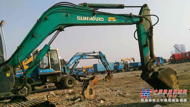 辽宁出售转让二手9000小时2009年山河智能SWE50H挖掘机