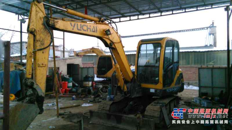 辽宁出售转让二手12000小时2009年玉柴YC60挖掘机