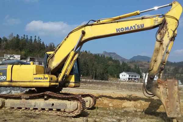 贵州出售转让二手10000小时2008年小松PC220挖掘机