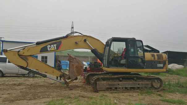 河南出售转让二手5120小时2010年卡特彼勒320D挖掘机