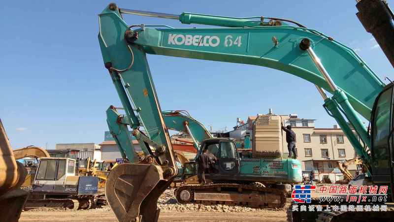 云南出售转让二手6005小时2011年神钢SK350LC挖掘机